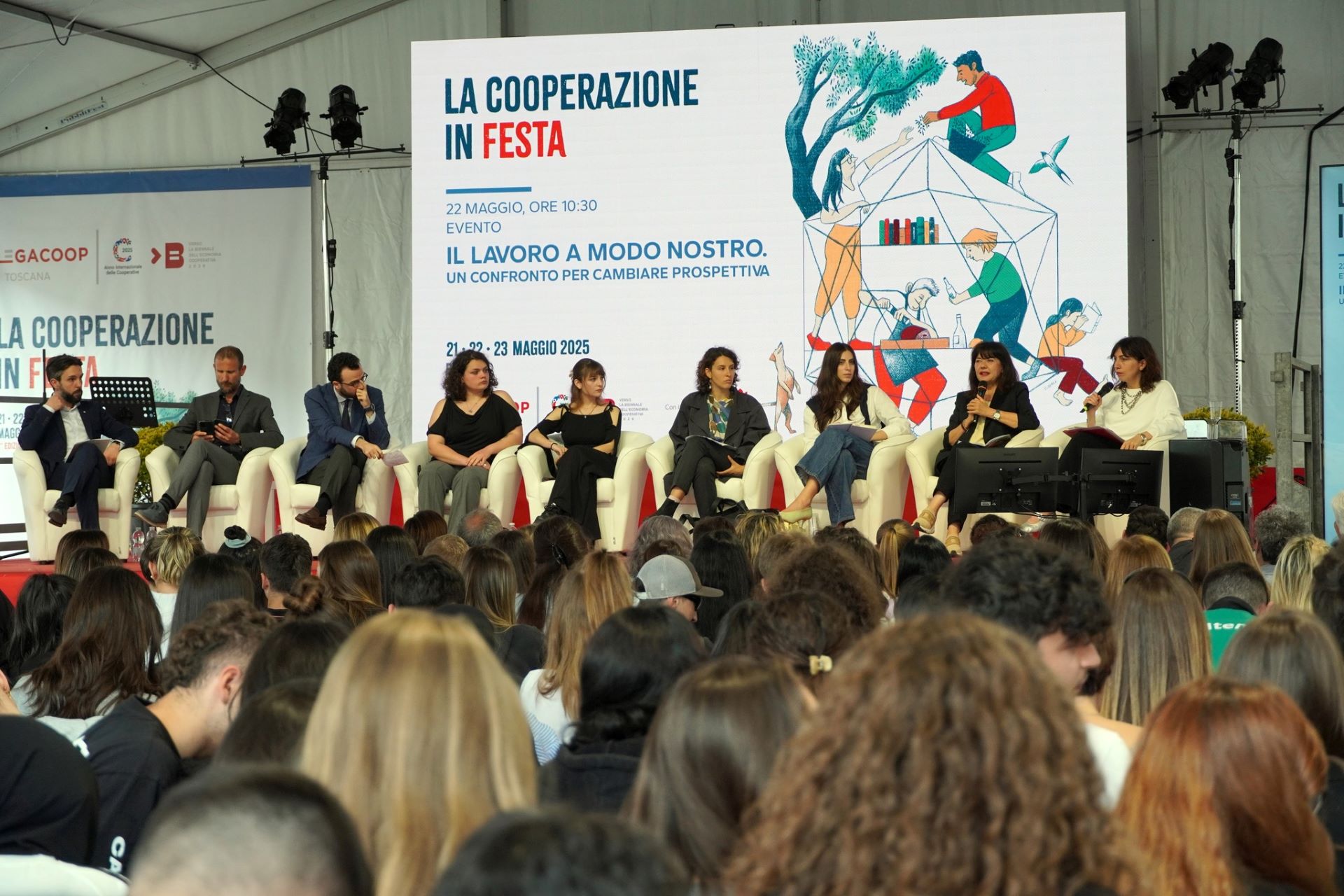 La cooperativa in festa
